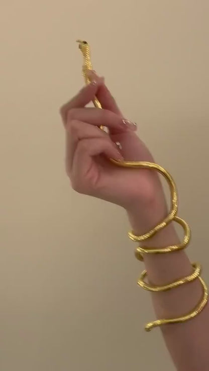 Soft Metal Snake Necklace for Women | ZAKAPOP