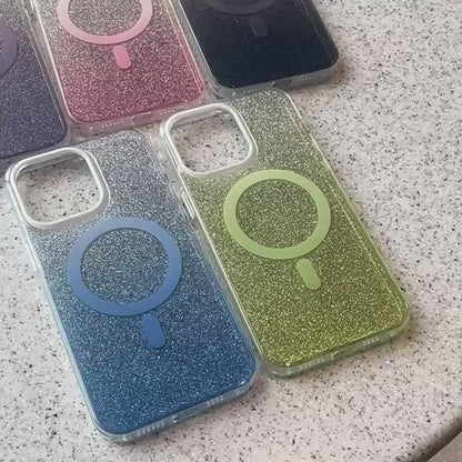 Magnetic Sparkle Gradient Phone Case | ZAKAPOP