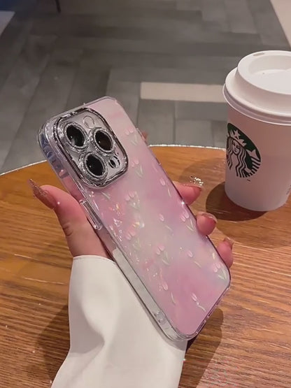 Tulip Seashell Pattern Phone Case | ZAKAPOP