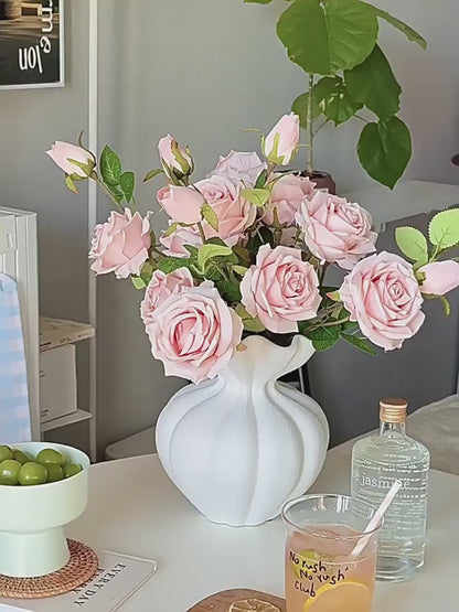 White Luxury Art Decorative Vase