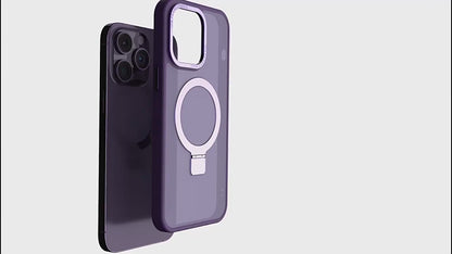 Clear Magnetic Holder & Wireless Charging iPhone Case | ZAKAPOP