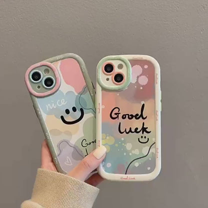 Smiley Face Print Mobile Phone Case | ZAKAPOP