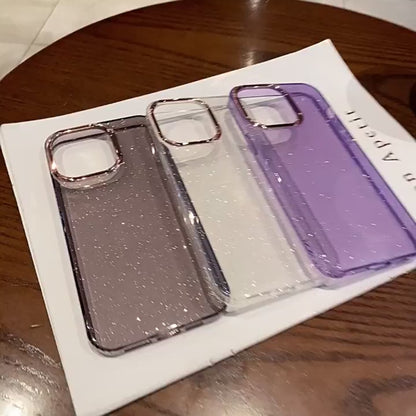Electroplated Glitter Phone Case | ZAKAPOP
