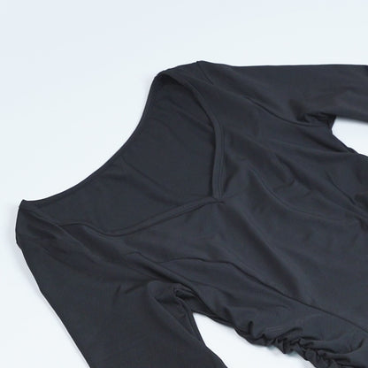 Trendy Slim Fit Batwing Sleeve Dress | ZAKAPOP