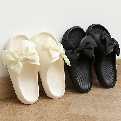 Beach Summer Slippers With Bow | ZAKAPOP