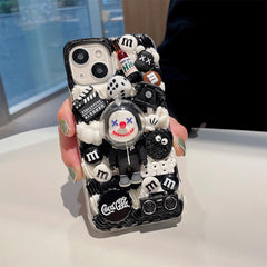 Handmade Clown Ugly Boy Cool  Cream Phone Case (Customizable) | ZAKAPOP