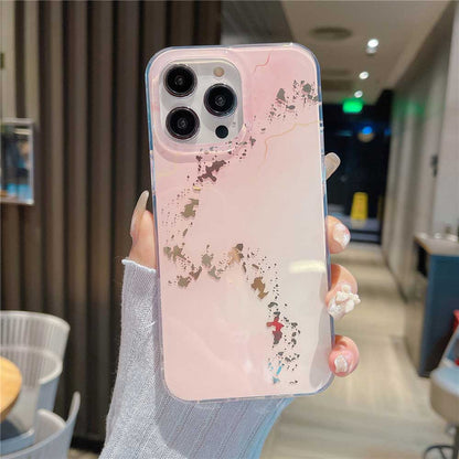 Colored Marble Painting Cute Funda Case for iPhone | ZAKAPOP