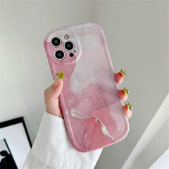 Colored Marble Painting Cute iPhone Case | ZAKAPOP