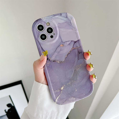 Colored Marble Painting Cute iPhone Case | ZAKAPOP