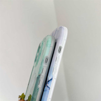 Colored Marble Painting Cute iPhone Case | ZAKAPOP