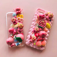 Handmade Cute Kobito Dolls  Cream Phone Case (Customizable) | ZAKAPOP