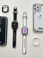 Comics Graffiti Case+Strap For Apple Watch Band Cute Soft Silicone Bracelet  | ZAKAPOP