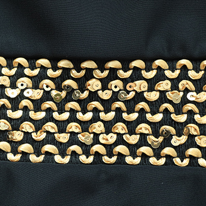 Gold Sequined High-end Sexy Swimwear | ZAKAPOP