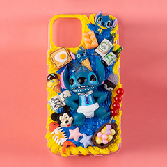 Handmade Cute Cartoon Character Cream Phone Case (Customizable) | ZAKAPOP