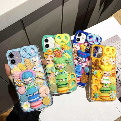 Handmade Nancy Miniature Food Cream Phone Case (Customizable) | ZAKAPOP