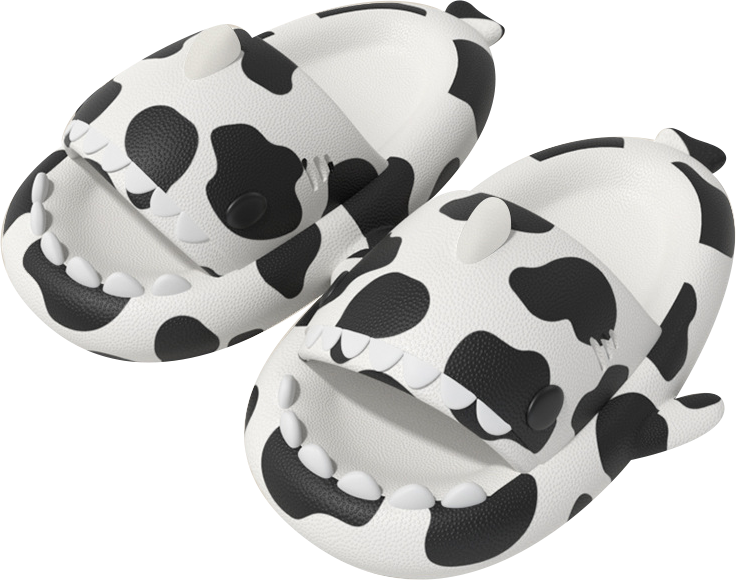 Original Dairy Cow Shark Slippers(Adults) | ZAKAPOP
