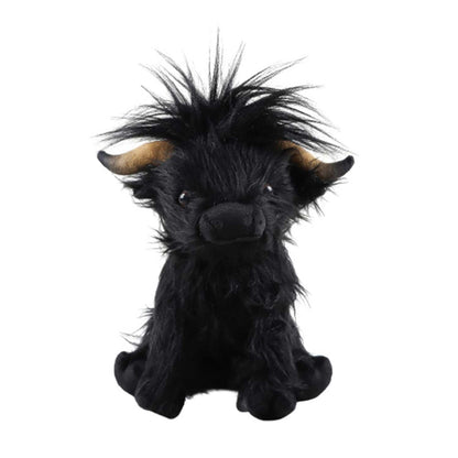 Realistic Soft Highland Cow Plush Toys