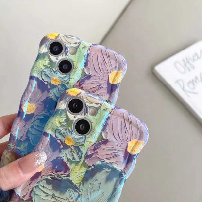 Retro Oil Painting Flower iPhone Case | ZAKAPOP