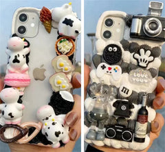 Handmade 3d Kawaii Cream Cartoon Doll Phone Case | ZAKAPOP